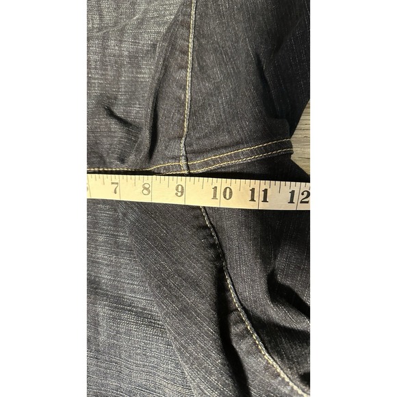 Disney Princess Bermuda Denim Dark Wash Mid Rise Jean Shorts Ariel Size‎ 12 - Picture 7 of 8